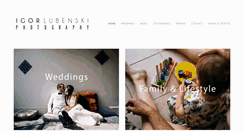 Desktop Screenshot of igorlubenski.com